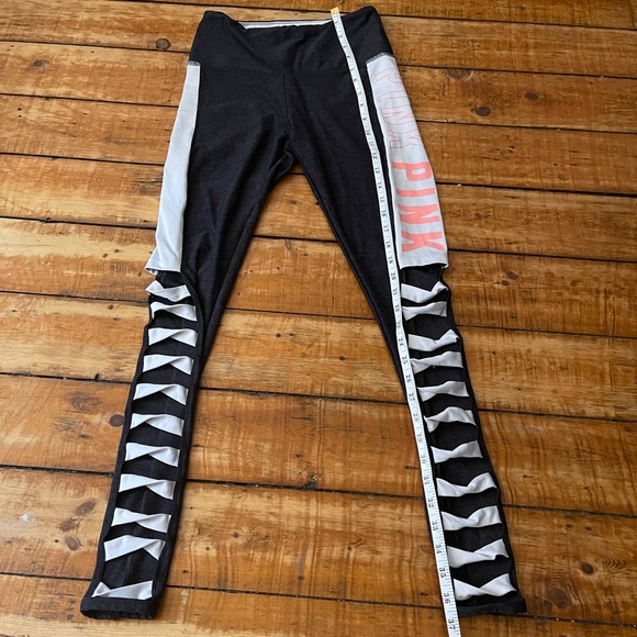 PINK Victoria Secret Leggings w/cut out details - so cool - Picture 2 of 7